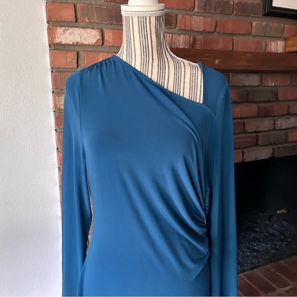 NWT Universal Standard Jersey Cinched Dress in Midnight Rain Sz XS - Picture 6 of 11